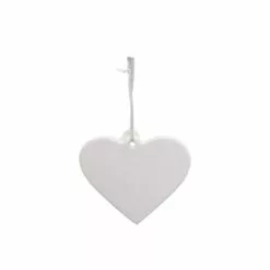 Flash Sale ✔️ 4" Unfinished Ceramic Heart Ornament by Michaels ⭐ -Ashland Sales 10674643 2