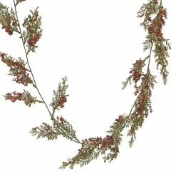 Deals ???? 5ft. Icy Juniper & Berry Coiled Garland by Ashland® ????