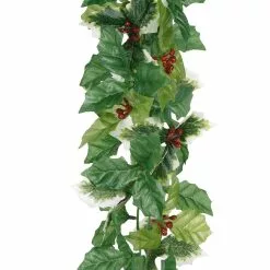 New ???? 6ft. Holly Berry Chain Garland by Ashland® ✔️