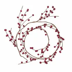 Promo ⌛ 5ft. Red Berry Coiled Garland by Ashland® ????