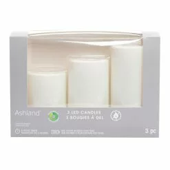 Top 10 ✔️ White 3-Pack LED Pillar Candles by Ashland® ❤️ -Ashland Sales 10674909 6