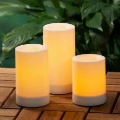 Top 10 ✔️ White 3-Pack LED Pillar Candles by Ashland® ❤️ -Ashland Sales 10674909 8
