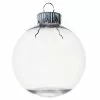 Top 10 ???? Christmas 4ct. 3.5" Clear Glass Ball Ornaments by Michaels ❤️ -Ashland Sales 10674917