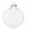 Discount ⌛ Christmas 3ct. 4" Clear Glass Disc Ornaments by Michaels ???? -Ashland Sales 10674919 1