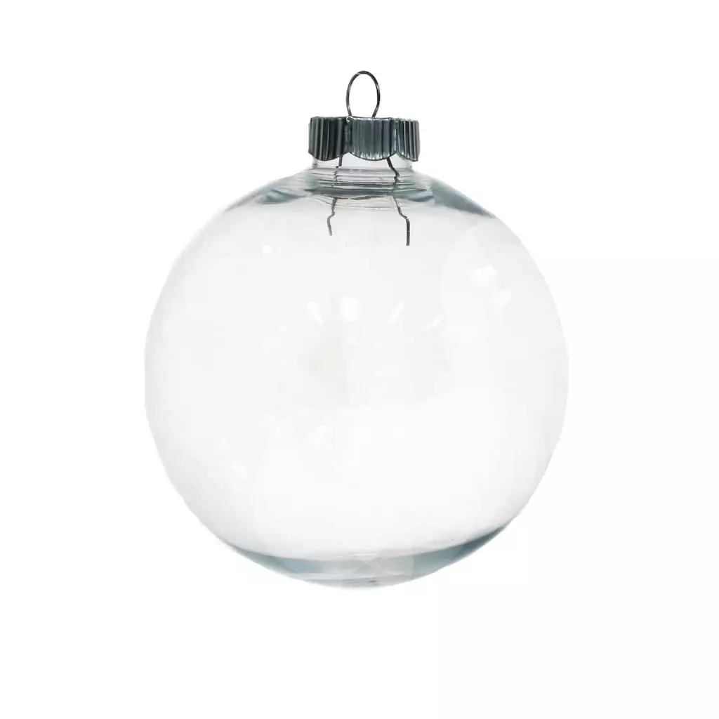 Discount ✔️ Christmas 2.5" Clear Plastic Ball Ornament by Michaels ???? 3 Discount ✔️ Christmas 2.5" Clear Plastic Ball Ornament by Michaels ????