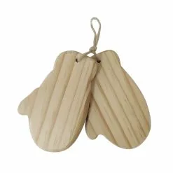 Coupon ???? 4" Unfinished Wood Mittens Ornament by Michaels ????