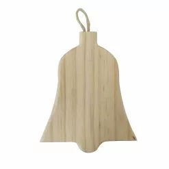 Buy ???? 4.5" Unfinished Wood Bell Ornament by Michaels ????