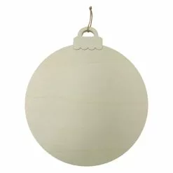 Best deal ???? Christmas 18" Wood Round Ornament Wall Plaque by Michaels ✔️