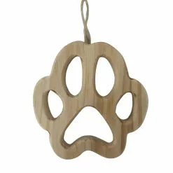 Deals ???? 4" Unfinished Wood Paw Print Ornament by Michaels ????
