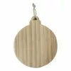 Buy ???? 4" Unfinished Wood Round Bulb Ornament by Michaels ???? -Ashland Sales 10674995 1
