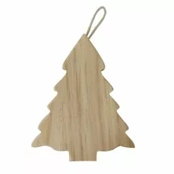 Coupon ???? 4.5" Unfinished Wood Pine Tree Ornament by Michaels ????