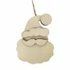 Coupon ???? 5" Unfinished Wood Layered Santa Ornament by Michaels ???? -Ashland Sales 10675004 1