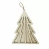 Best Sale ???? 4.5" Unfinished Wood Layered Tree Ornament by Michaels ????