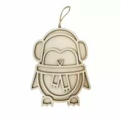 Best deal ???? 4.5" Unfinished Wood Penguin Ornament by Michaels ????