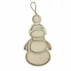 Wholesale ???? 5" Unfinished Wood Layered Snowman Ornament by Michaels ???? -Ashland Sales 10675020 1