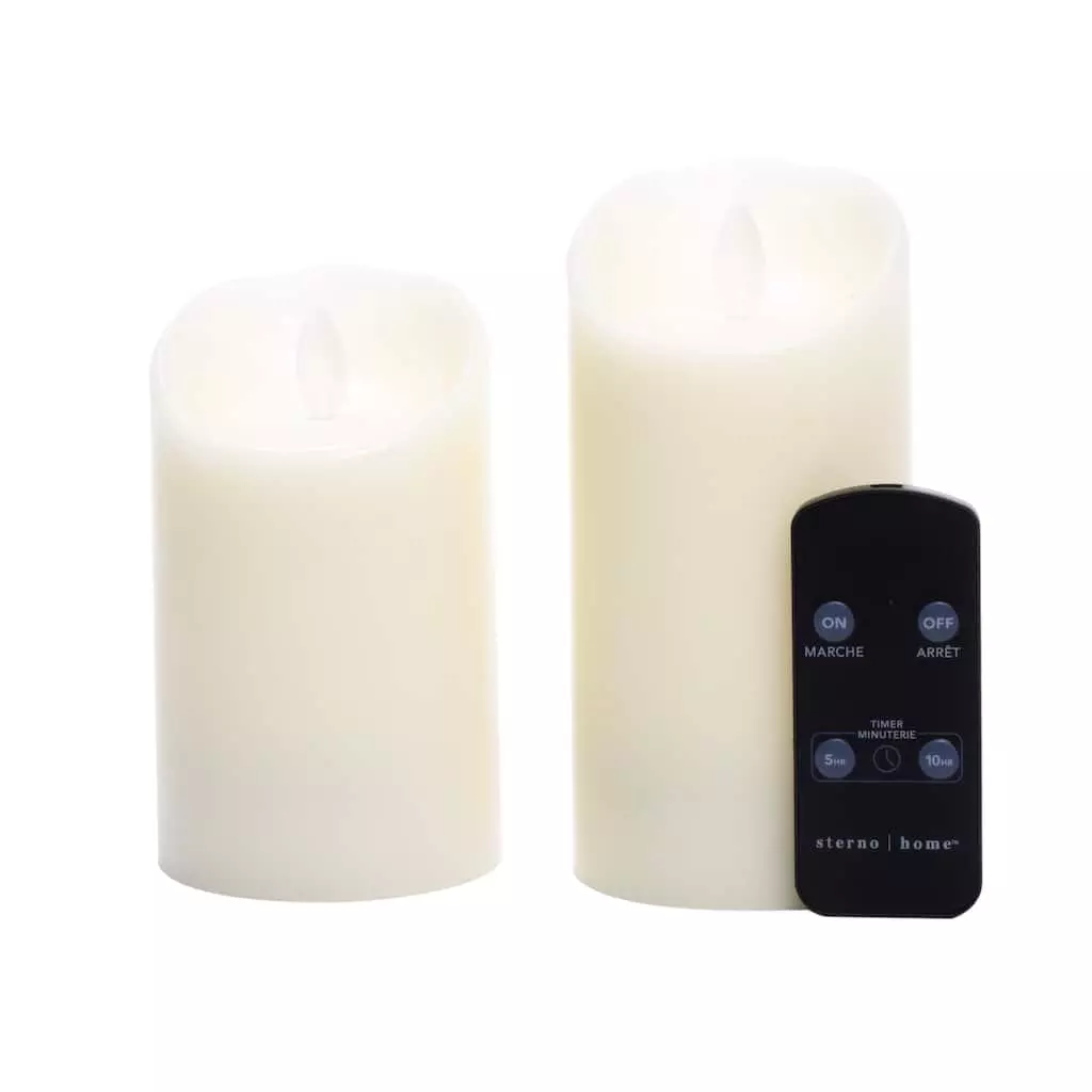 Cheap ???? Sterno Home™ Cream LED Wax Pillar Candles, 2ct. by Ashland ???? 3 Cheap ???? Sterno Home™ Cream LED Wax Pillar Candles, 2ct. by Ashland ????