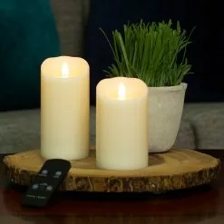 Best Pirce ???? 6 Packs: 2 ct. (12 total) Sterno Home™ Cream LED Wax Pillar Candles by Ashland ❤️ -Ashland Sales 10675028 6 1