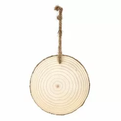 Deals ???? 4" Unfinished Pine Round Ornament by Michaels ????