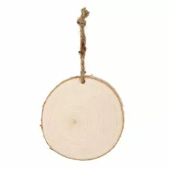 Brand new ???? 4" Unfinished Birch Round Ornament by Michaels ????