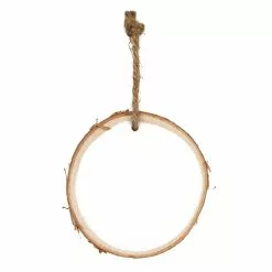 Discount ???? 4" Unfinished White Birch Round Ornament by Michaels ????
