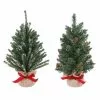 Wholesale ???? Assorted 16" Artificial ???? Christmas Tree with Burlap Base by Ashland® ???? -Ashland Sales 10675190 1