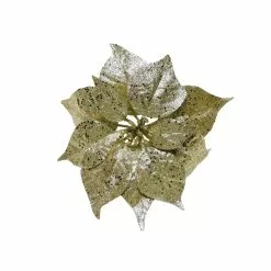 Deals ???? Gold Glitter Poinsettia Clip by Ashland® ????