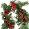 Best Sale ???? 6ft. Pine, Jingle Bell & Red Berry Garland with Plaid Bows by Ashland® ???? -Ashland Sales 10675833 1