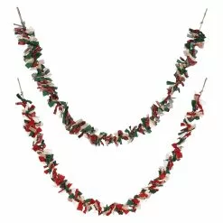 Flash Sale ???? Assorted 6ft. Fabric Tie Garland by Ashland® ????