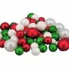 Best Sale ???? Glittery Green, White & Red Decorative Ball Filler by Ashland® ????