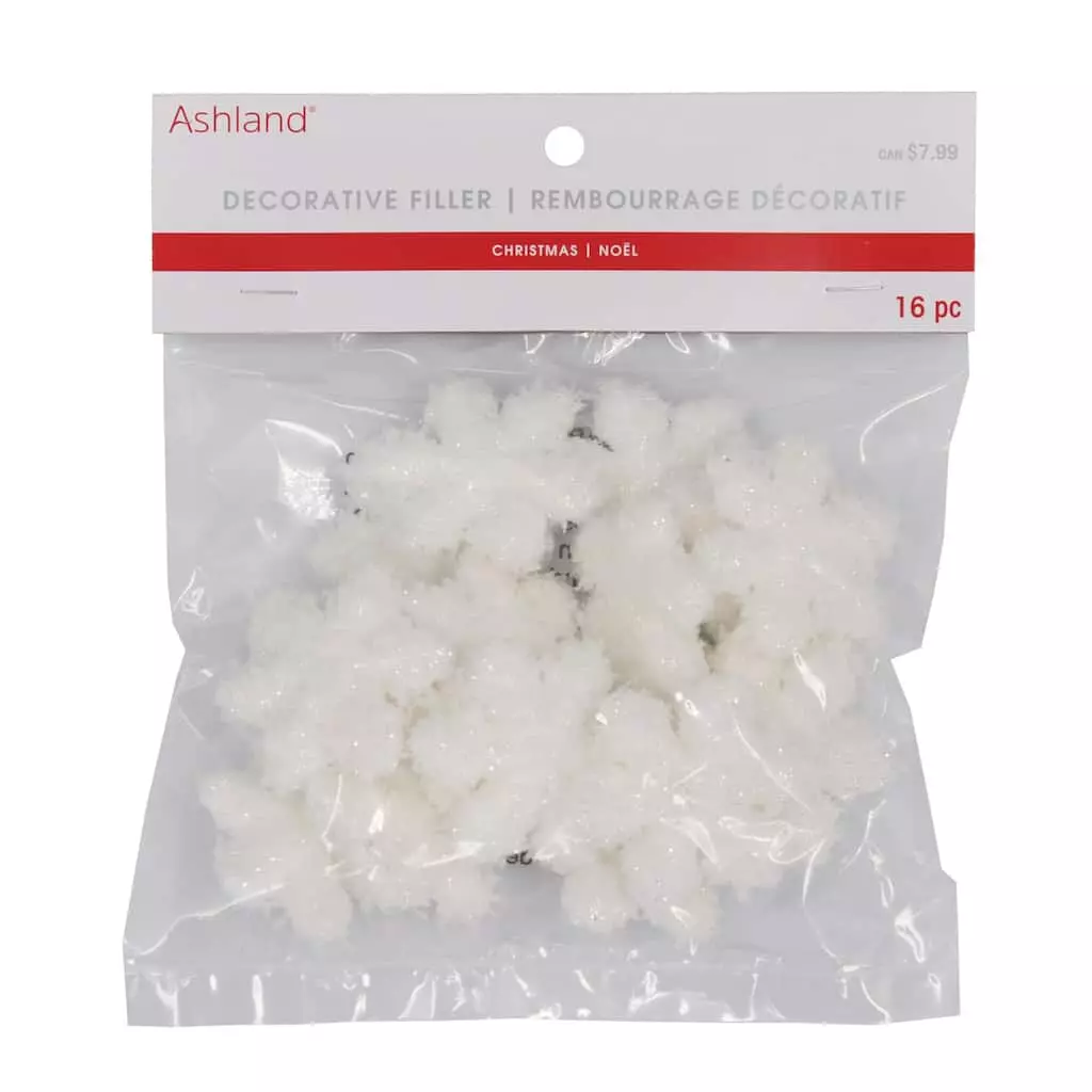 Cheapest ???? Glittery White Snowflake Decorative Filler by Ashland® ???? 3 Cheapest ???? Glittery White Snowflake Decorative Filler by Ashland® ????
