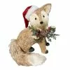 Discount ???? 9" Fox with Santa Hat Natural Décor Accent by Ashland® ???? -Ashland Sales 10676178 1