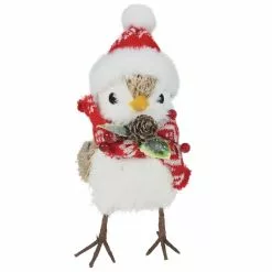 Best reviews of ✨ 7.5" Bird with Red & White Hat & Scarf Natural Décor Accent by Ashland® ????