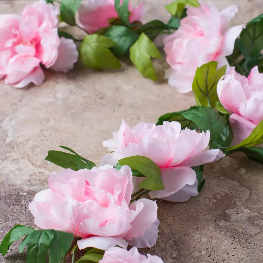 Wholesale ???? 6 Pack: 6ft. Pink Peony Garland by Ashland® ???? 4 Wholesale ???? 6 Pack: 6ft. Pink Peony Garland by Ashland® ???? - Image 2