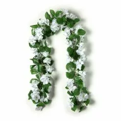 Buy ???? 6 Pack: 6ft. White Hydrangea Chain Garland by Ashland® ???? -Ashland Sales 10676310 21 1