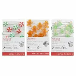 Discount ???? Assorted 18ct. Holiday Icon LED Crafting String Lights by Ashland® ✔️