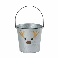Best reviews of ???? 7.2" Reindeer Metal Bucket with Handle by Ashland® ????