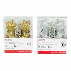 Cheap ???? Assorted 8ct. Glitter Star LED Crafting Lights by Ashland® ✔️