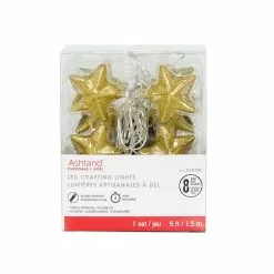 Cheap ???? Assorted 8ct. Glitter Star LED Crafting Lights by Ashland® ✔️ -Ashland Sales 10676894 5