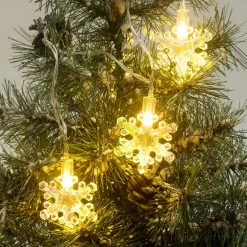 Best Pirce ???? Assorted 8ct. Warm White Snowflake LED Crafting Lights by Ashland® ???? -Ashland Sales 10676916 5