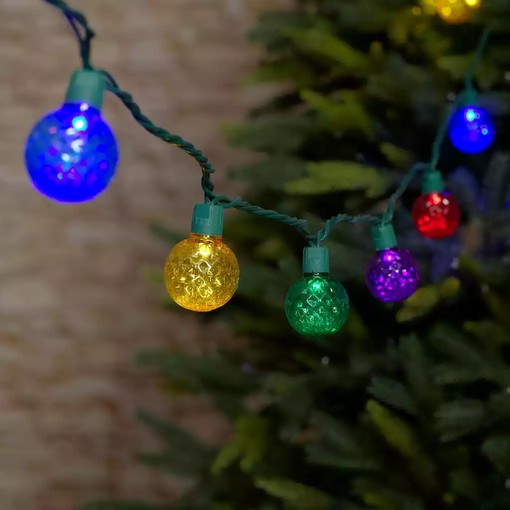 Discount ???? 35ct. Multicolor LED Diamond Cut G40 String Lights by Ashland® ???? 4 Discount ???? 35ct. Multicolor LED Diamond Cut G40 String Lights by Ashland® ???? - Image 2