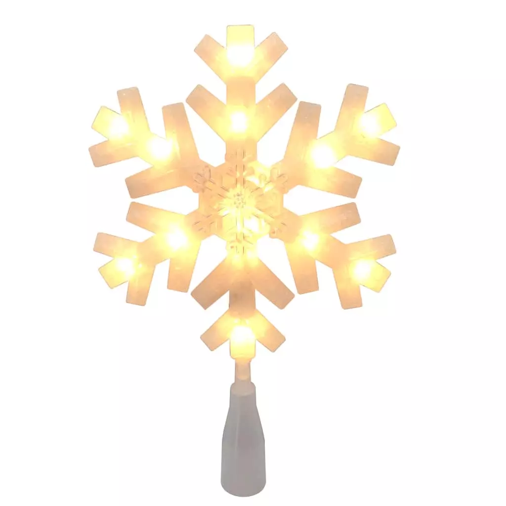 Outlet ???? 12" White Lighted Snowflake Tree Topper by Ashland® ???? 6 Outlet ???? 12" White Lighted Snowflake Tree Topper by Ashland® ???? - Image 4