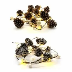 Best Pirce ???? Assorted 6ft. Pinecone & Berry LED ???? Christmas Crafting Lights by Ashland® ????