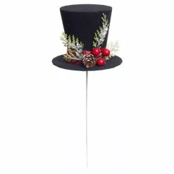 New ???? Black Hat Pick with Pinecone & Berries by Ashland® ????