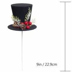 New ???? Black Hat Pick with Pinecone & Berries by Ashland® ???? -Ashland Sales 10677755 3
