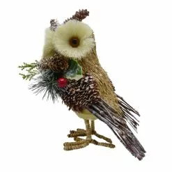 Brand new ✨ 8" Brown Owl Natural Décor Accent by Ashland® ???? -Ashland Sales 10677903 2