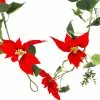Budget ???? 6ft. Red Poinsettia Garland by Ashland® ???? -Ashland Sales 10677904 1