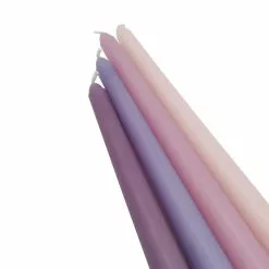 Top 10 ???? 12 Packs: 4 ct. (48 total) 10" Mixed Purple Taper Candles by Ashland® ✨ -Ashland Sales 10687934 5 1