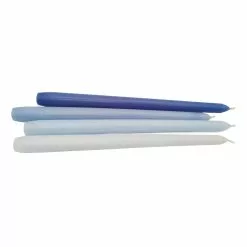 Cheapest ✨ 12 Packs: 4 ct. (48 total) 10" Mixed Blue Taper Candles by Ashland® ???? -Ashland Sales 10687935 4 1