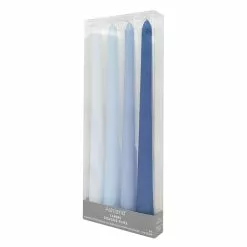 Cheapest ✨ 12 Packs: 4 ct. (48 total) 10" Mixed Blue Taper Candles by Ashland® ???? -Ashland Sales 10687935 6 1