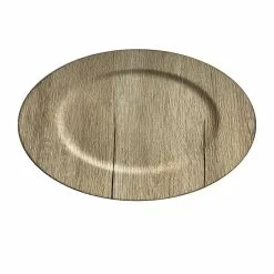 Cheapest ???? 13" Gray Woodgrain Charger by Ashland® ???? -Ashland Sales 10688160 2 1